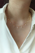 [14k Gold Filled] Pearl Drop Necklace
