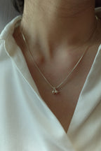 [925 Silver] Lucky Cherry Necklace
