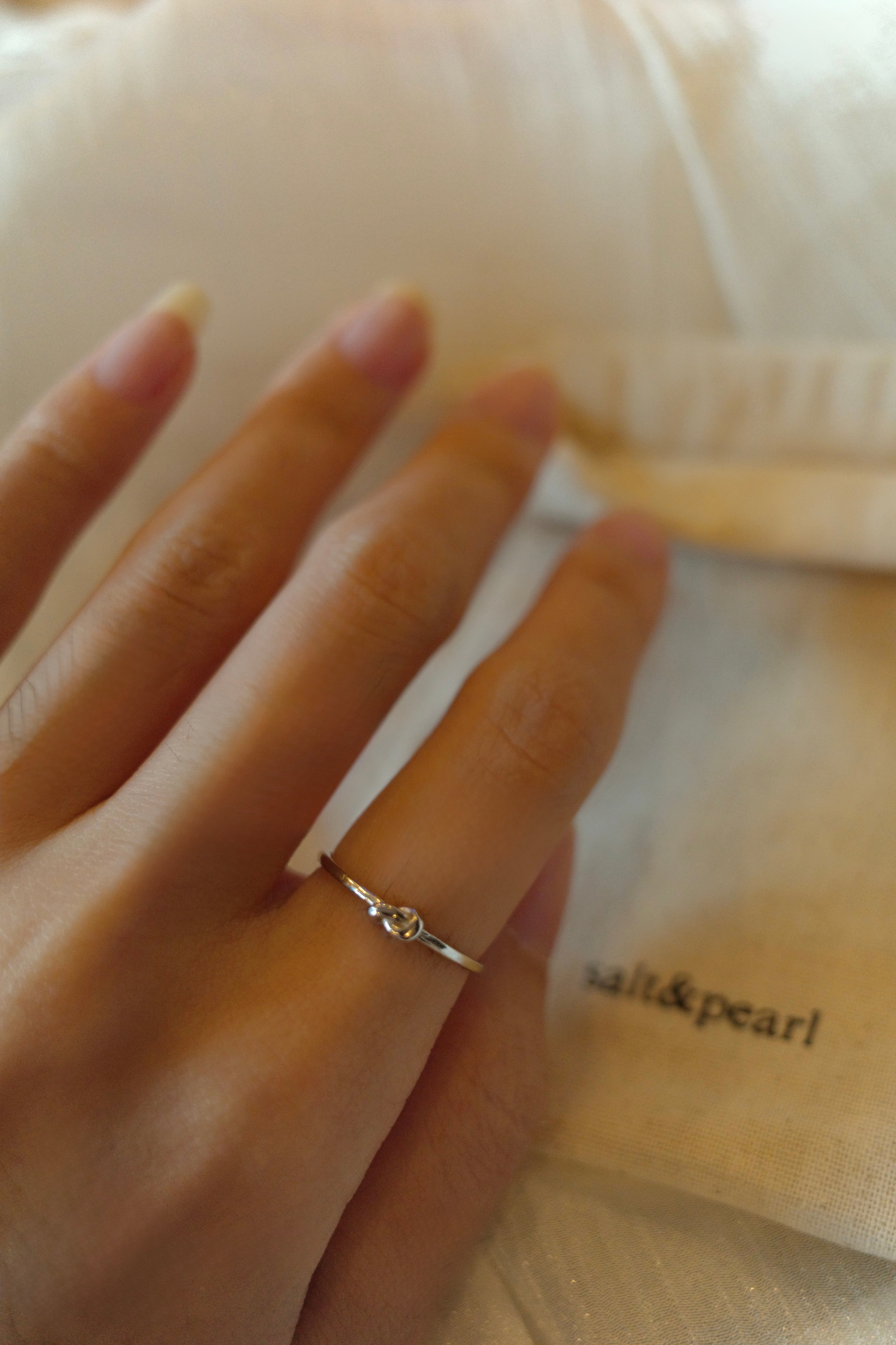 [925 Silver] Knot Ring