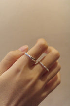 [925 Silver] Flow Ring
